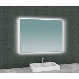 Sanifun Soul spiegel + Led rechthoek 1000x800