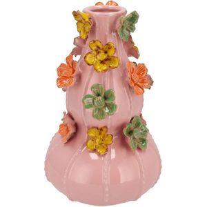 Daan Kromhout Flower Light Pink Vase Bubbels 14X22cm