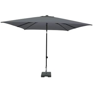 Madison Parasol Corsica Push-up Rechthoek 200x250cm - Grijs