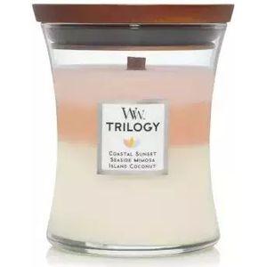 Woodwick Trilogy Island Getaway Medium Candle