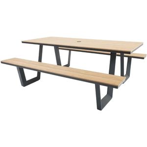 Vita Massa rechthoekige picknicktafel