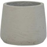 Pottery Pots Bloempot Patt Grey washed-Grijs D 16.5 cm H 14 cm OPENING Ø 13.2 CM