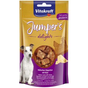 Vitakraft Jumper’s Delights kip&kaas: hondensnoepjes 80g
