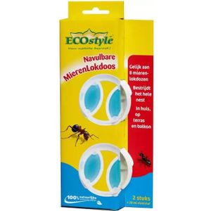 Ecostyle Navulbare mierenlokdoos