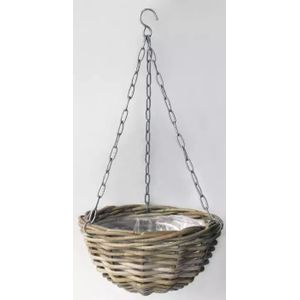 Hanging basket d30cm antiek grijs