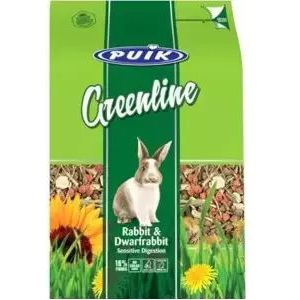 Puik | Greenline | Konijn & dwergkonijn | Sensitive | 1,5kg
