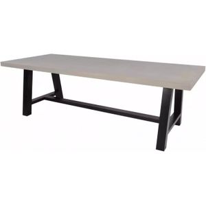 Dining Tuintafel Cento Betonlook 180x90cm