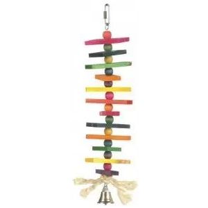 Beeztees Wixie - Vogelspeelgoed - Hout - 35 cm