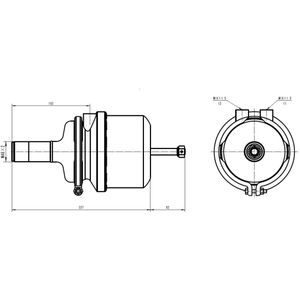Wielcilinder SBP 05-BCT16/24-M48X2