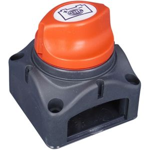 HELLA - Hoofdschakelaar - 2 Aansluitingen - Draaiknop Activering - Belastbaarheid 1000 A