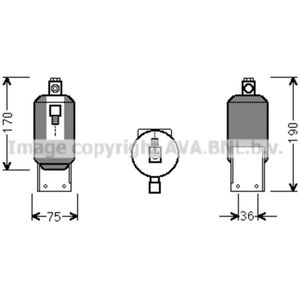 Droger, airconditioningsysteem AVA COOLING VND292