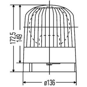 Lamplicht HELLA 2RL007 552-011