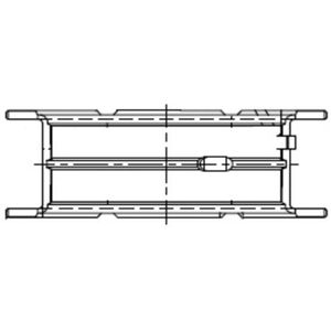 Hoofdlager MAHLE 001 FL 21834 000