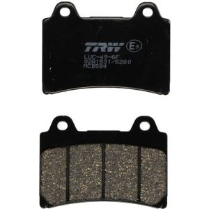 TRW - MCB 584 - Remblokkenset - Zwart - Rubber