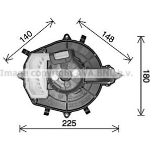 Interieurventilator AVA COOLING CN8316