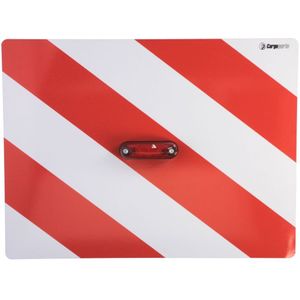 Waarschuwings-/informatiebord met LED, rood CARGOPARTS CARGO-T004/D