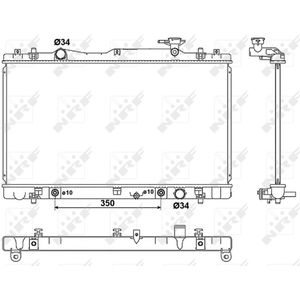 Radiator NRF 53063