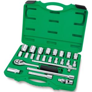 Dopsleutelset TOPTUL 1/2 24 stuks