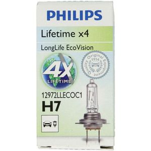 Lamp Halogeen PHILIPS H7 LongLife EcoVision 12V, 55W
