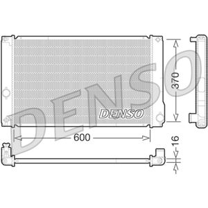 Radiator, motorkoeling DENSO DRM50076