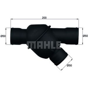 Thermostaat, koelvloeistof MAHLE TH 24 79