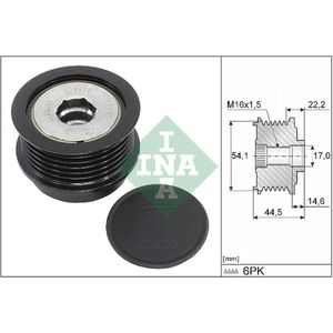 Generator vrijloop INA 535 0352 10