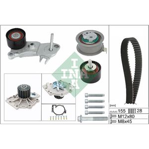 Waterpomp + distributieriem set INA 530 0762 30