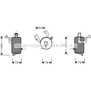 Droger, airconditioningsysteem AVA COOLING CND203