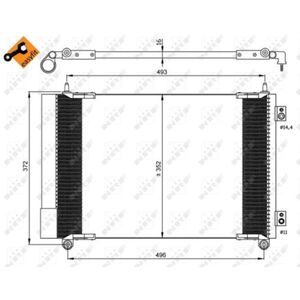Condensor, airconditioning EASY FIT NRF 35899