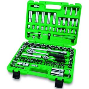 Gereedschapskist TOPTUL 1/4 inch 1/2 inch 108 teilig