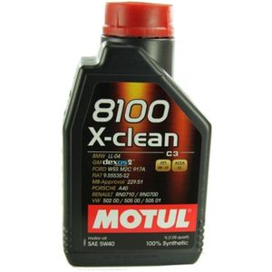 Motorolie MOTUL 8100 X-Clean 5W40 C3 1L