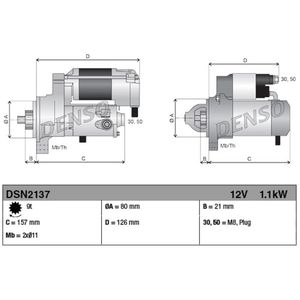 Starter DENSO DSN2137