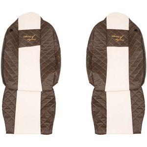 Stoelhoezen F-CORE FX11 BROWN/CHAMP