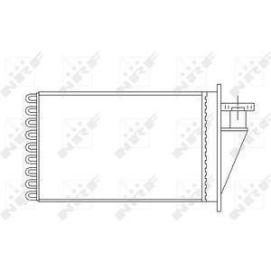 Warmtewisselaar, interieur verwarming NRF 53565