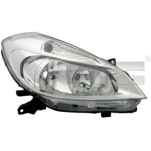 Koplampen TYC 20-0794-25-2, links