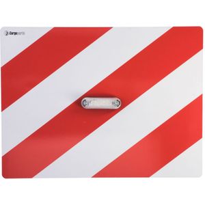 Waarschuwings-/informatiebord met LED, transparant links CARGOPARTS CARGO-T014/D