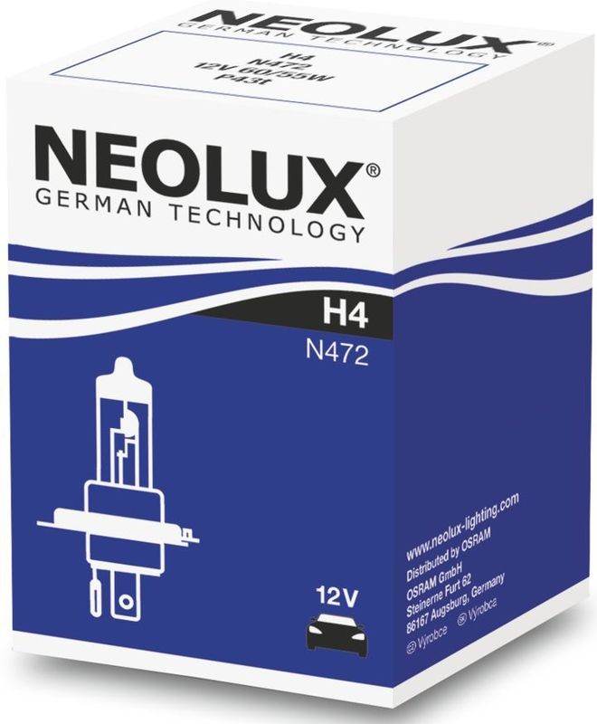 Lamp Halogeen NEOLUX H4 12V, 60/55W