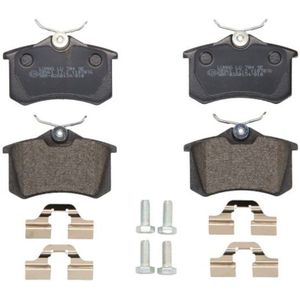 Remblokset BRECK 20961 10 704 00, achter