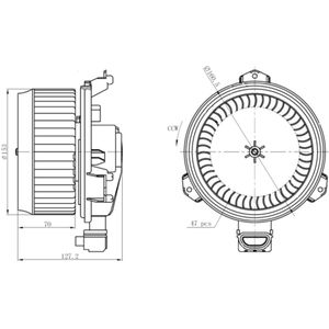 Binnenventilator NRF 34277