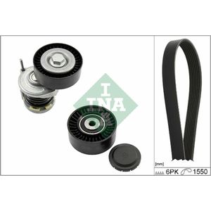 Poly V-riem set INA 529 0586 10