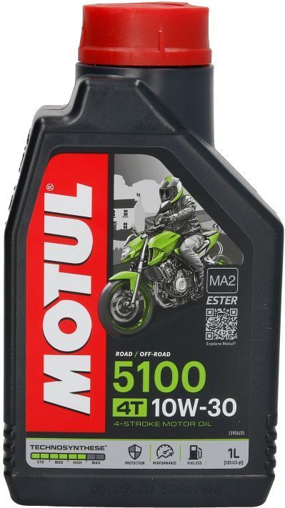 5100 - Motorolie - Deels Synthetische Olie - 1 Liter
