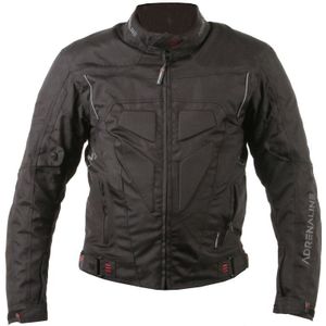 ADRENALINE - Textieljack - Zwart - Hoogwaardige Materialen