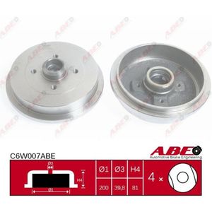 Remtrommel, 1 stuk ABE C6W007