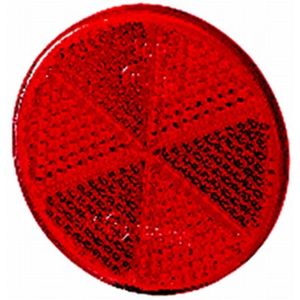 Hella - Reflector Rood - Rond - Zelfklevend