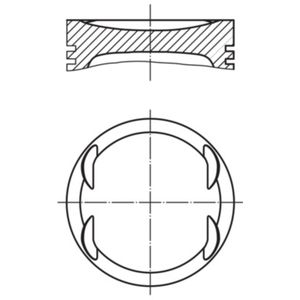 Zuiger MAHLE 001 PI 00175 000