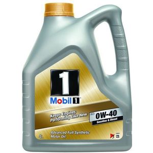 Motorolie MOBIL 0W40 4L