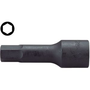 Zeskantig inzetstuk HANS 1/2 inch 5 mm lang (75mm)