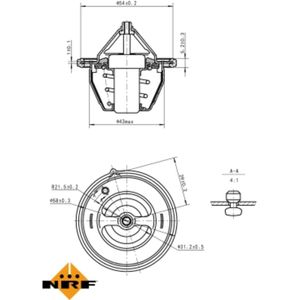 Thermostaat, koelvloeistof EASY FIT NRF 725196