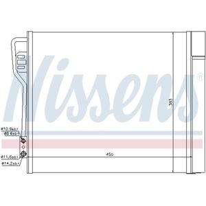 Condensator, airconditioning NISSENS 940185