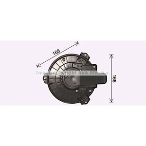 Elektromotor, interieurventilator AVA COOLING TO8751